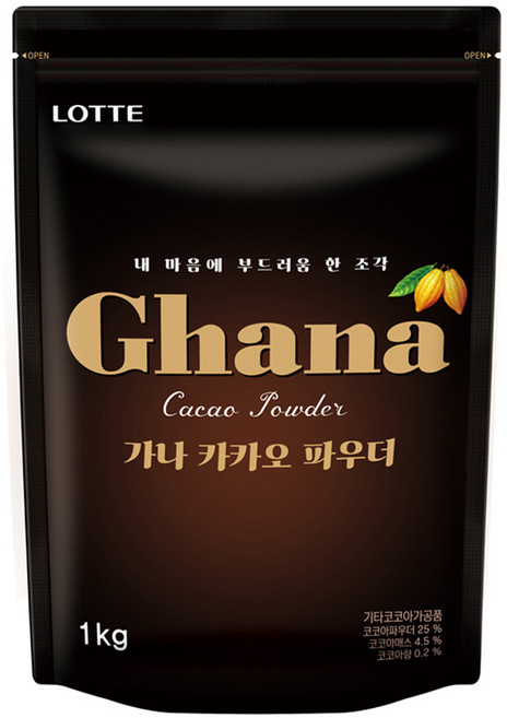 가나 카카오 파우더 1kg 1박스 10개, 1개입