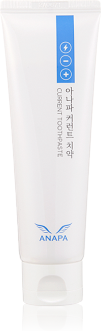 아나파 천연 솔트 치약 120g (구취 제거 충치예방 탁월), 4개
