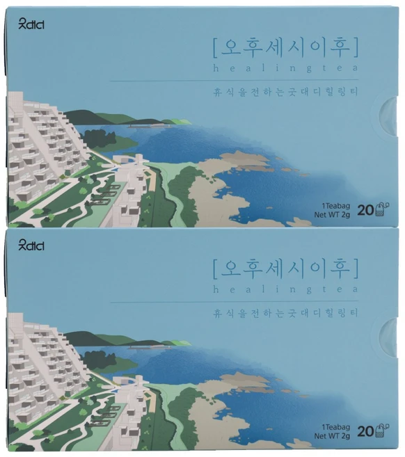 굿대디 오후세시이후 카페인 없는 차 디카페인 붓기 호박 티백 유기농 흑하랑 상추 잠 잘오는 차 커피 대신 오후3시 2g 20개입, 1박스 - 쿠팡