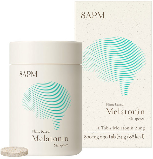 함유 30정 멜라잇 멜라토닌 500mg x 식물성, 1개