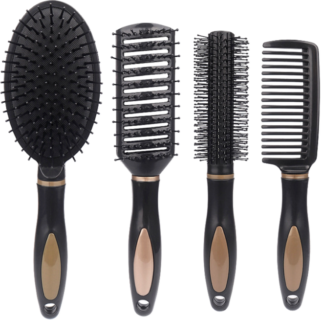 오어브랜드 헤어브러쉬 빗 4종세트, 1개