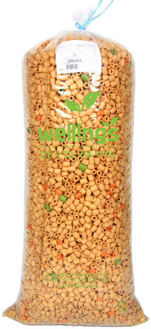 웰링스 우리식품 업소용 대용량 뻥튀기 박스포장 마카로니3.5kg, 3.5kg, 3.5kg, 1개