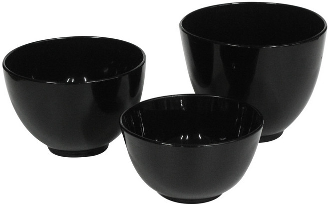 발롱뷰티 블랙 고무볼 블랙 스파출라 소 중 대 모델링볼 석고볼 팩도구, 블랙고무볼 소, 1개