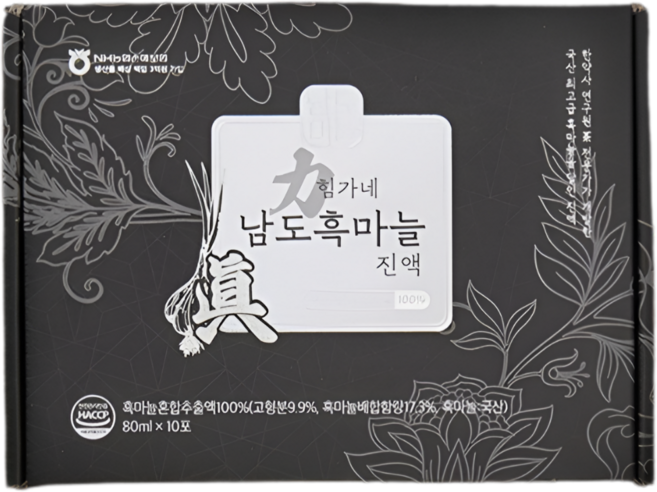 힘가네 흑마늘즙 흑마늘진액 10포 x 80ml, 800ml, 3개