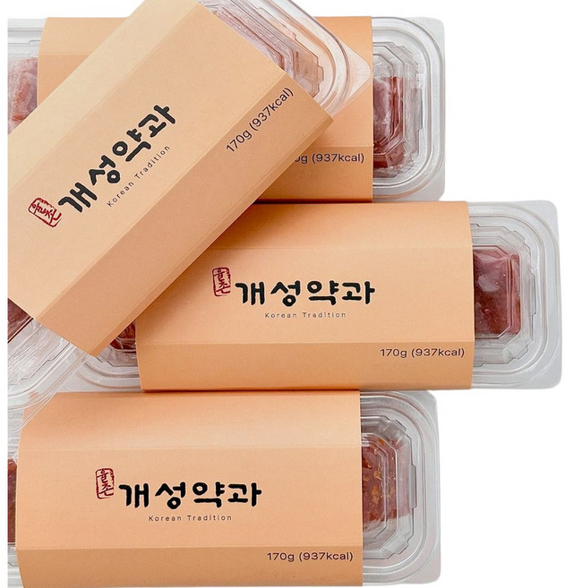 [율촌] 개성약과 고급 전통과자, 1개, 170g