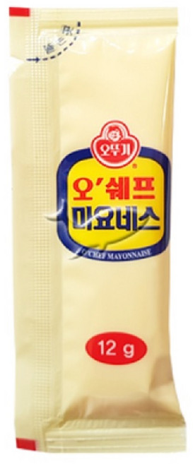 오뚜기 오쉐프 마요네스, 12g, 200개