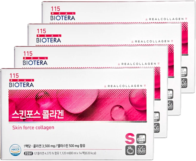 스킨포스 콜라겐 4박스 GT콜라겐 3500mg 고함량 콜라겐 연예인 콜라겐, 1.12L, 4개 - 쿠팡