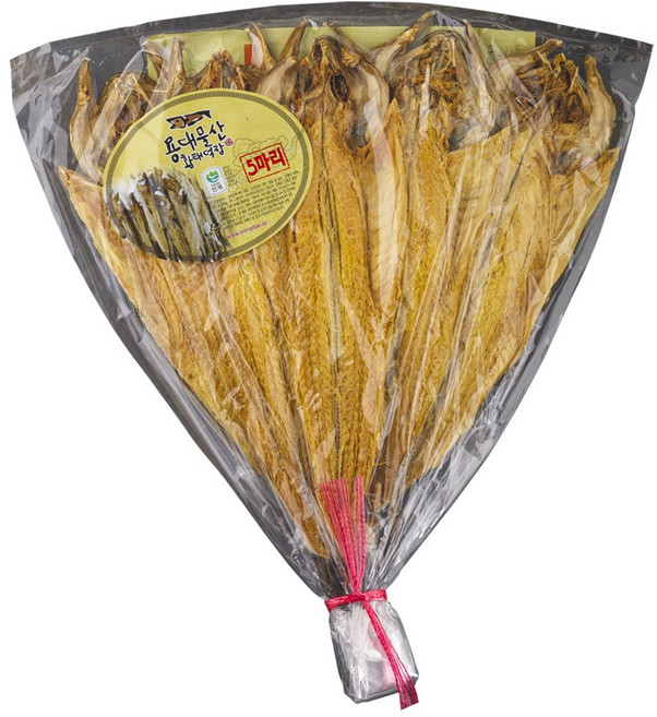 [하늘태]용대리 황태포5미 특 41-43cm, 1개, 350g