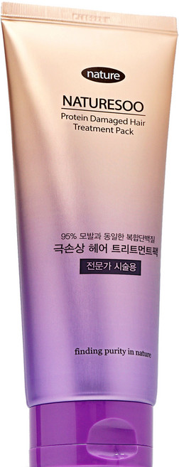네이처수 전문가용 극손상 단백질 트리트먼트 헤어팩, 200ml, 5개