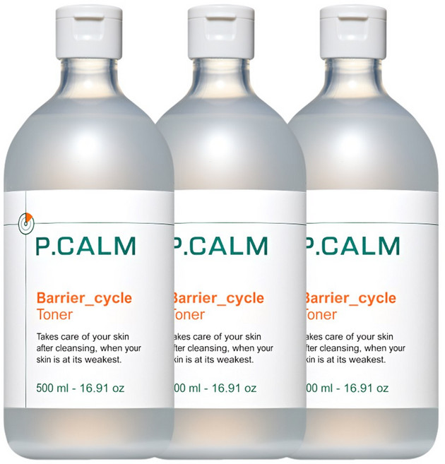 피캄 베리어사이클 토너, 500ml, 3개
