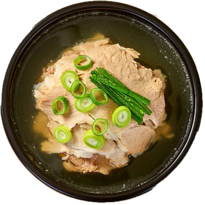 [오늘오픈] 집에서먹자 프리미엄 맑은 돼지국밥 600g 3팩 6팩 고기만 푸짐한 간편조리 밀키트 냉동, 3개