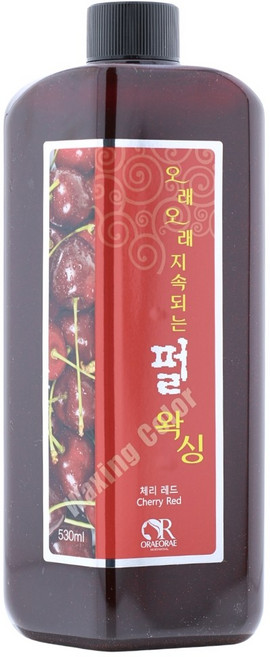 ORAEORAE 오래오래 지속되는 펄 왁싱, [체리 레드], 1개