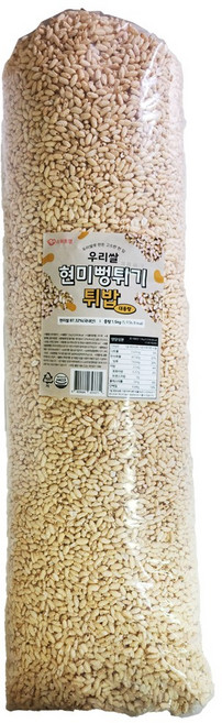 스위트영 우리쌀 현미뻥튀기 튀밥, 1.5kg, 1개