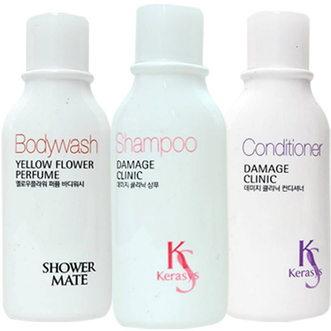 케라시스 미니 휴대용 바디워시 샴푸 린스 3종세트 각50ml, 1개