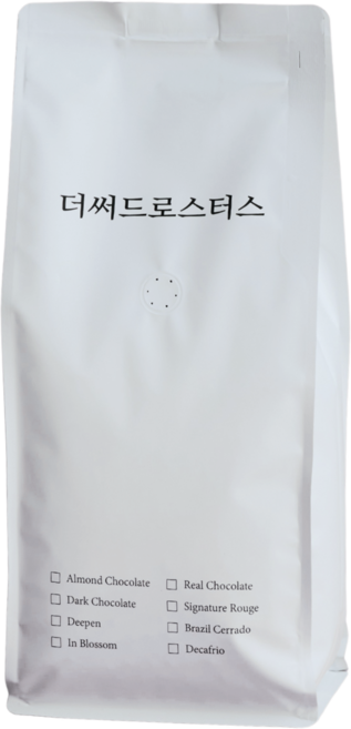 더써드로스터스 디카페인 원두 고소한 커피원두 디카프리오, 1개, 1kg, 홀빈(분쇄안함)