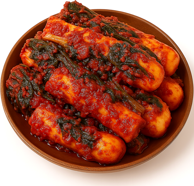 [6시내고향] 김치명가 총각김치 전라도 명물 국내산, 1박스, 2kg