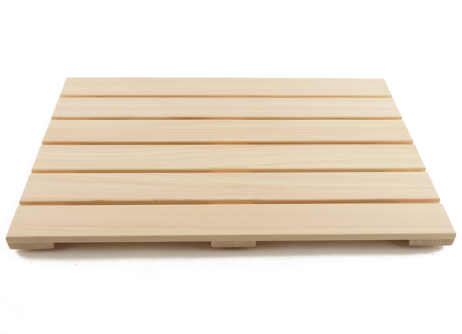 BOUMBI 편백나무 원목 발판 85x50x3.5cm/ 65x43x3.5cm