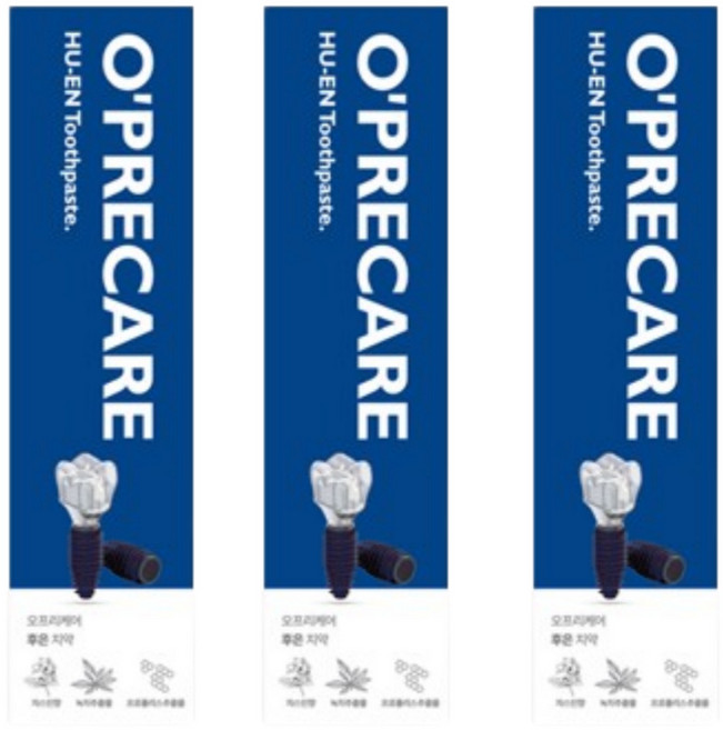 임플란트 치약 메가젠 임플란트 오프리케어 후은, 3개