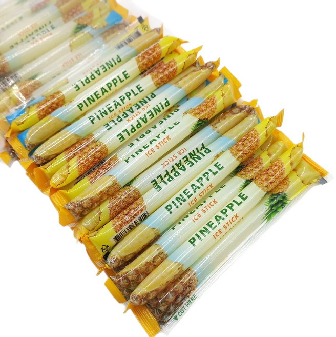 다파니 파인애플 아이스바 얼려먹는 샤베트 아이스스틱, 1개, 1L