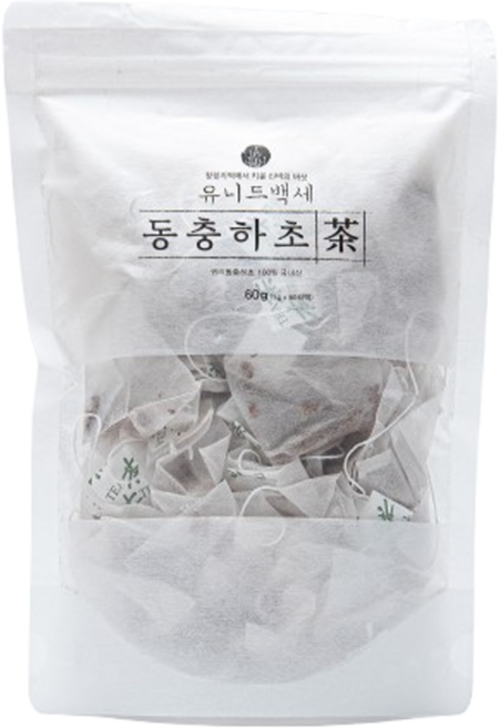 (1+1)몸에 피부에 좋은 생분해티백 텀블러티 건강차 동충하초차 동충하초호박차, 60티백+50티백, 30g, 30개입