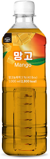 대호 망고 액상 카르페데이 1000ml 12개입, 12개, 1L