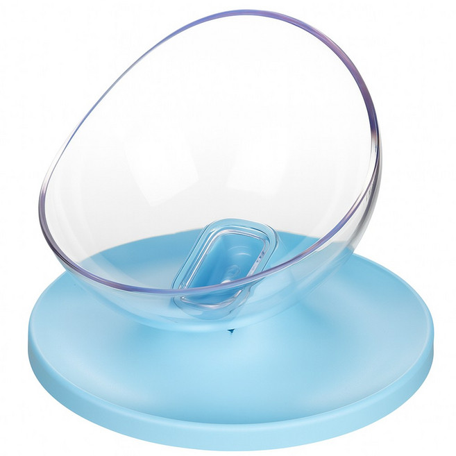 PB+ 애견 강아지 고양이 밥그릇 물그릇 식기 식탁 1구, 블루