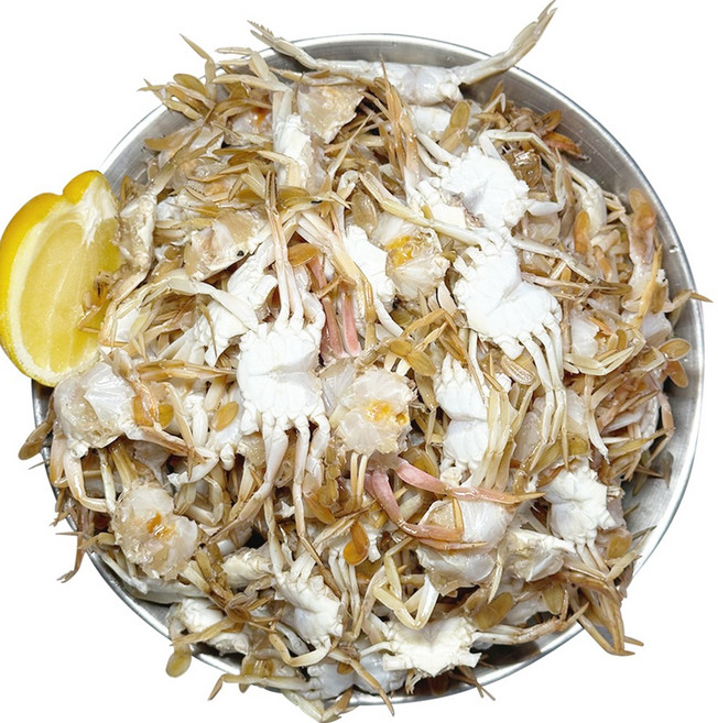 [굿챈스]베이비크랩 1kg 꽃게튀김 튀김용게 미니게, 2개