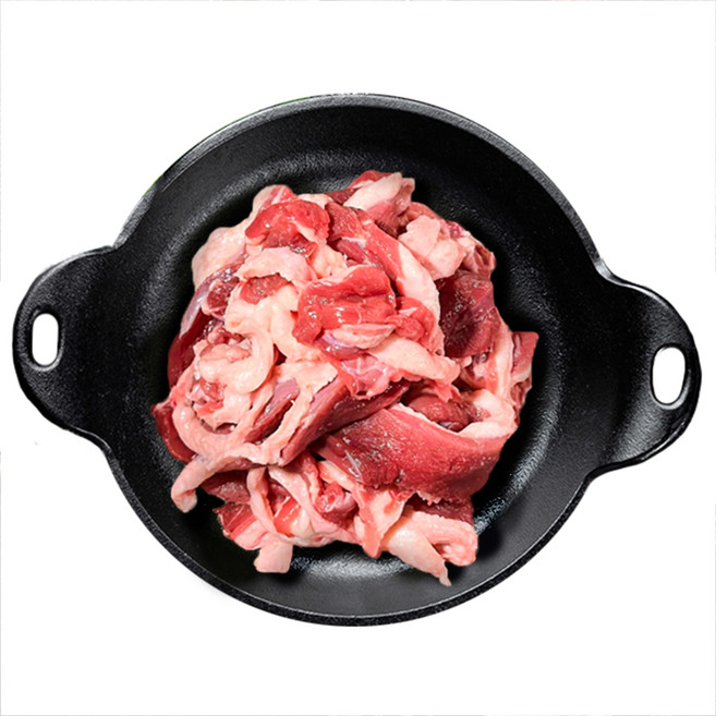 [냉장] 오구푸드 오리고기 생오리 슬라이스 로스 무항생제 인증, 500g, 3개