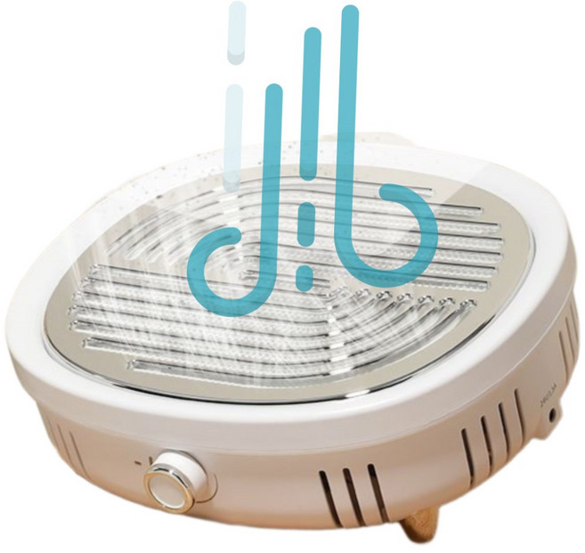 네일같이 초강력 네일흡진기 집진기 드릴 스케일링 네일기계 셀프 샵용 가루 먼지, 1개, 흰색