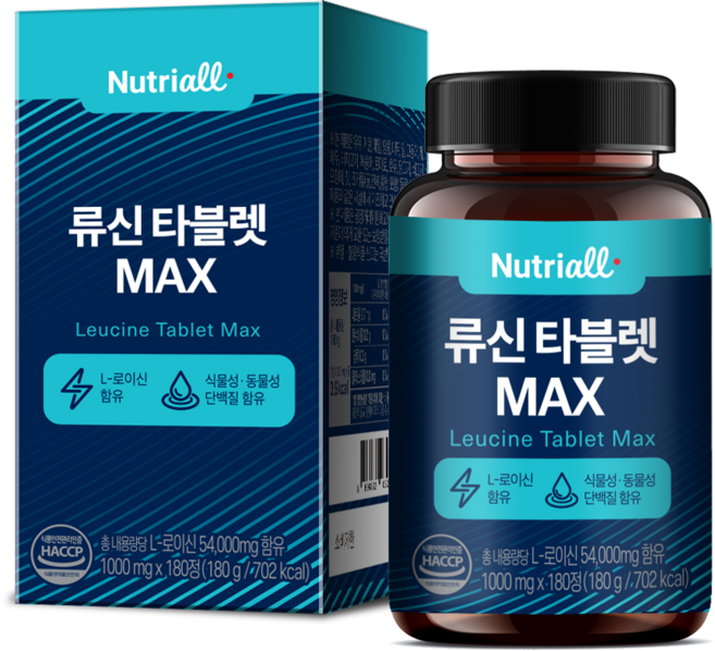 류신 타블렛 MAX 180정 6개월분 54000mg 함유, 1개