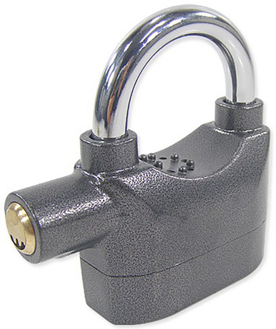 도매짱 도난방지 경보 자물쇠 경보기 잠금장치 와이어락, 1개