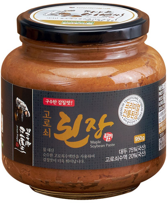 지리산 피아골 고로쇠 된장, 500g, 1개