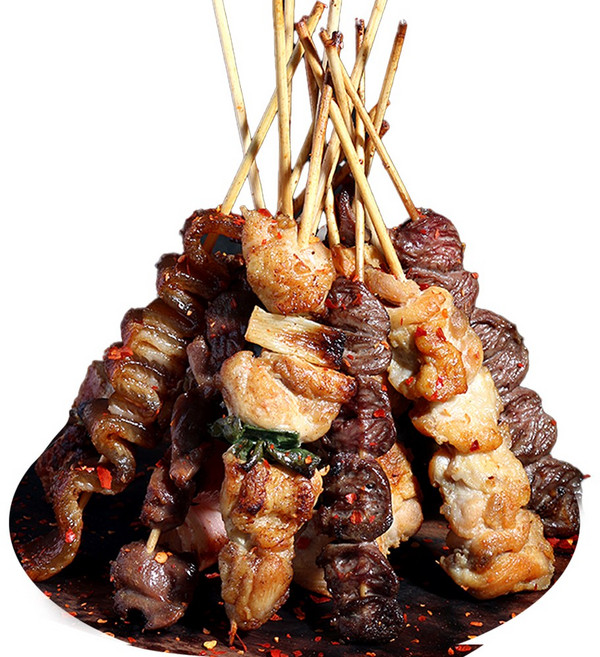 캠핑 음식 꼬치구이 순살닭꼬치 10개입, 500g, 1개