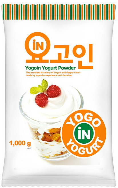대호 까르페 요고인 요거트파우더 1kgX12봉(1박스) 요거트분말 / 커피상인, 1박스, 12개