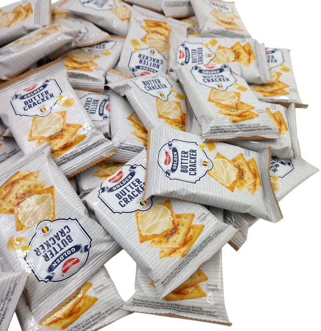 모네스코 골든 크리미 버터크래커 대용량 사무실 간식 개별포장 40개입, 1개
