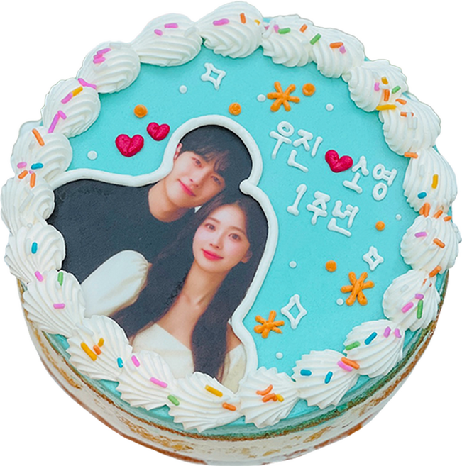 (평일 낮 12시전 주문 오늘출발) 케익팩토리 민트스냅포토, 1개, 420g