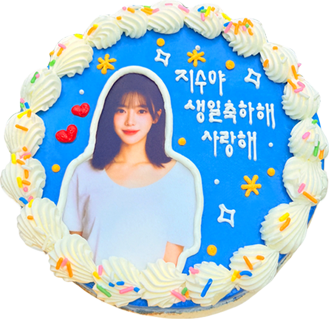 (평일 낮 12시전 주문 오늘출발) 케익팩토리 블루스냅포토, 1개, 420g