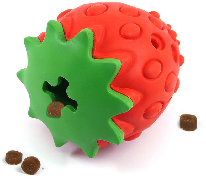 펫츠가베 강아지 노즈워크볼 댕딸기 PG3101, 1개