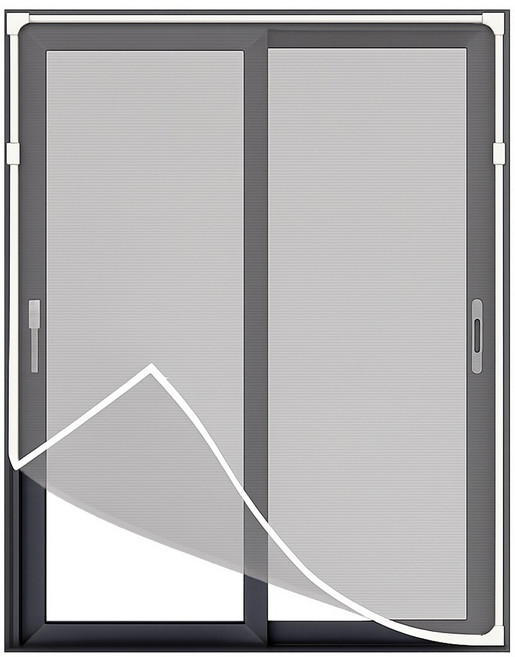 투데이리빙 강력 흡착 자석 탈부착 방충망 창문 벌레 틈새 차단 막이 붙이는 셀프 초미세 방충 모기장 창문용 미세 구멍 자석식 틈막이, 1세트