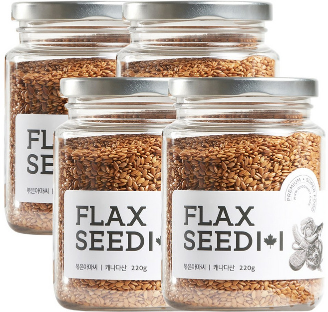 착한습관 볶은아마씨, 220g, 4개