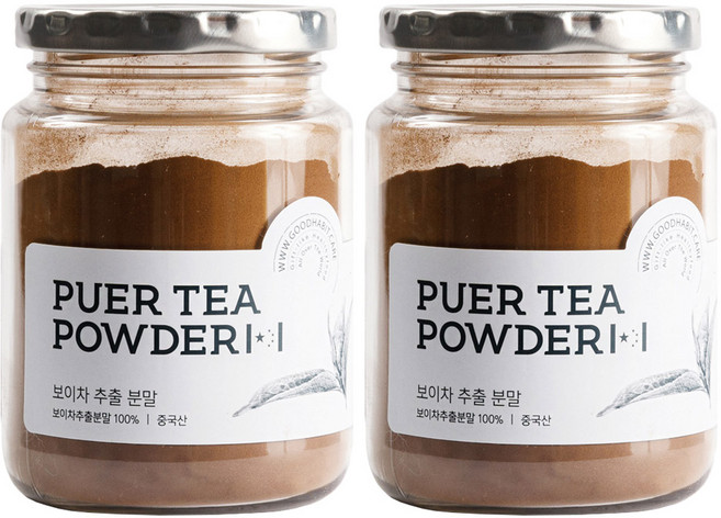 착한습관 보이차 추출 분말, 180g, 1개입, 2개