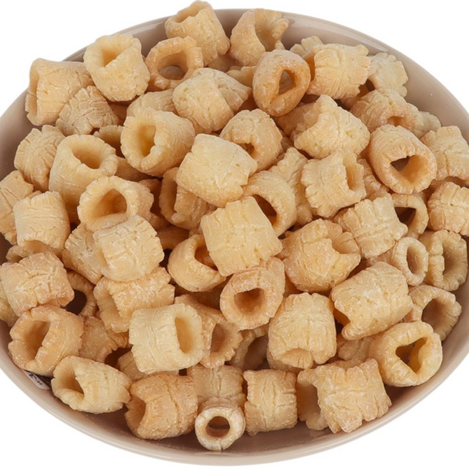 칼로리 부담 NO 20년전통 뻥튀기곡물나라 설탕 마카로니 소금대롱 추억의 간식 달콤하고 고소한 마카로니 스낵, 2개, 180g