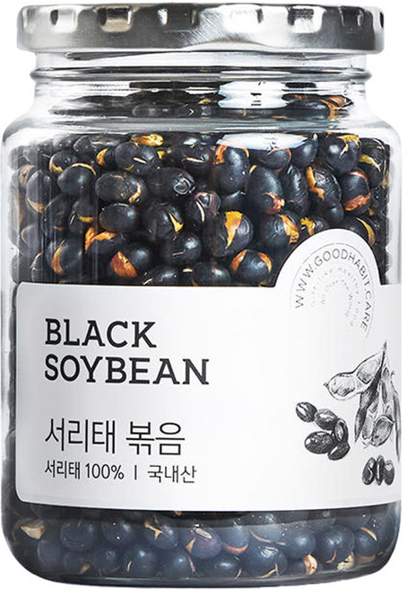 착한습관 볶은 서리태, 200g, 1개