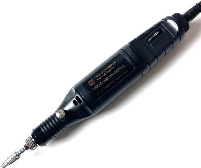 발톱무좀 스케일링 핸드피스 세트, 스케일링 핸드피스(블랙), 1개