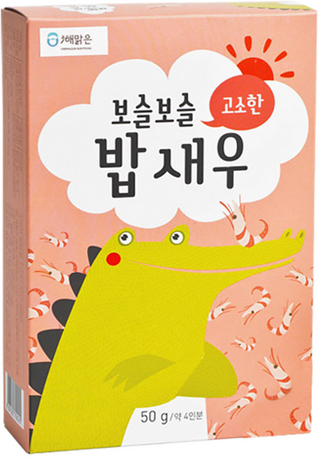[바다모음] 보슬보슬 밥새우 50g 이유식 재료, 새우맛, 3개