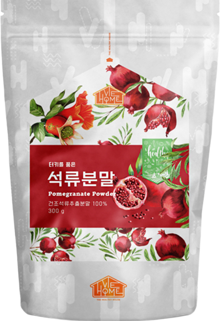 건강한우리집비옴 터키를 품은 석류 분말 가루, 1개, 300g