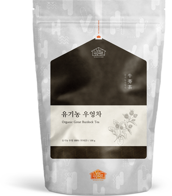 건강한우리집비옴 정말 고소한 유기농 우엉차, 100g, 1개, 1개, 1개입