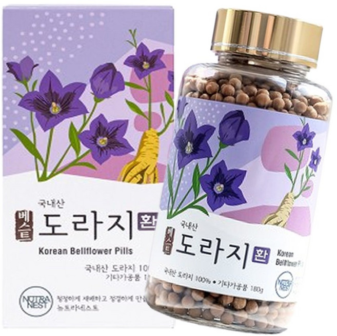 뉴트라네스트 베스트 도라지 환 국산 100%, 1개, 180g