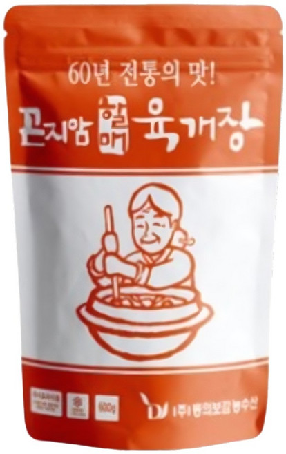 전 청와대 조리장 한식별미 곤지암 할매 국밥 육개장, 600g, 1개