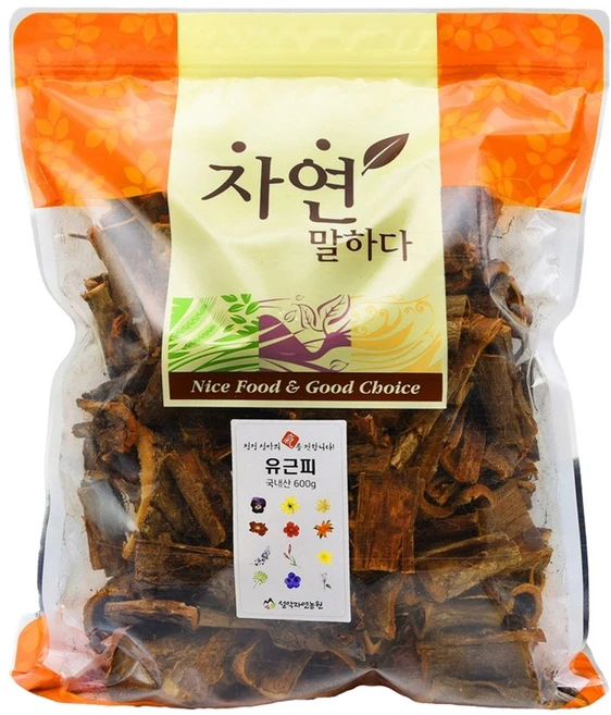 설약산 국내산 유근피 왕느릅나무 뿌리껍질 _강원도 사회적경제 마을기업, 1개, 600g - 쿠팡